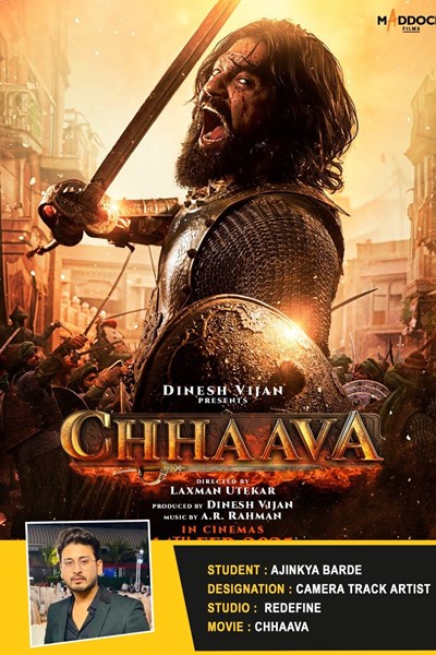 Ajinkya Barade Chhaava work