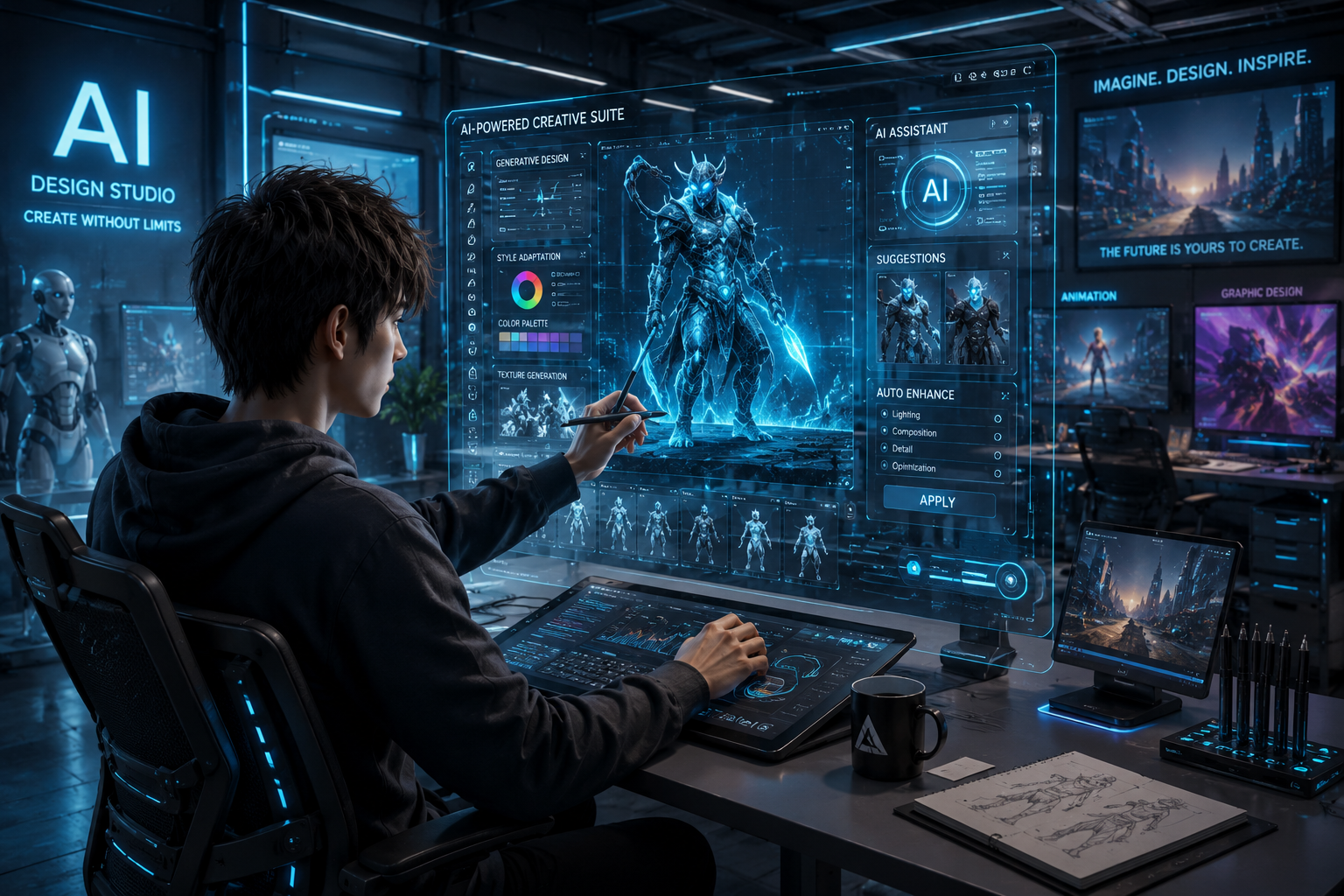 How AI is Transforming Animation, Design & Creative Industries
